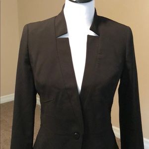 WHBM black suit jacket